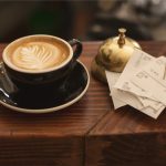 コーヒーとレシート